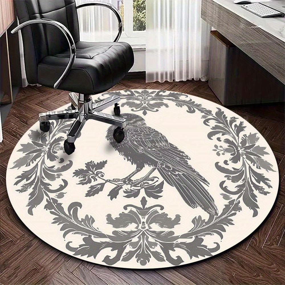 

Pattern Round Chair - , Polyester, Decorative Carpet Mat For , 800g/m²