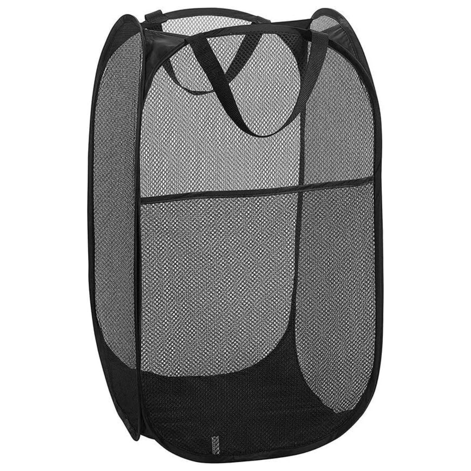 TEMU [customer Favorite] Durable Mesh Pop-up Laundry Hamper With Handles - Portable & Foldable For Dorms, Bathrooms, And Travel, Laundry Baskets