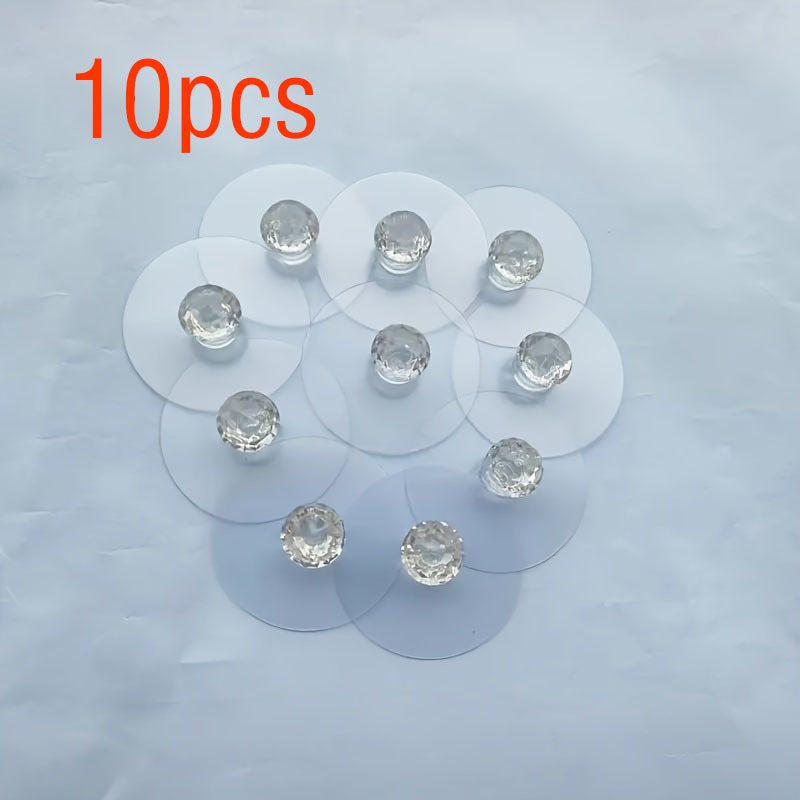 

10pcs -install No-drill Drawer - Adhesive Pulls, Sliding & Knobs,