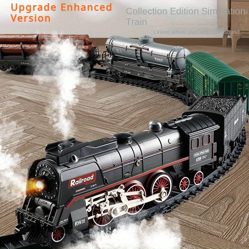 hot sale simulation retro train set toys Temu