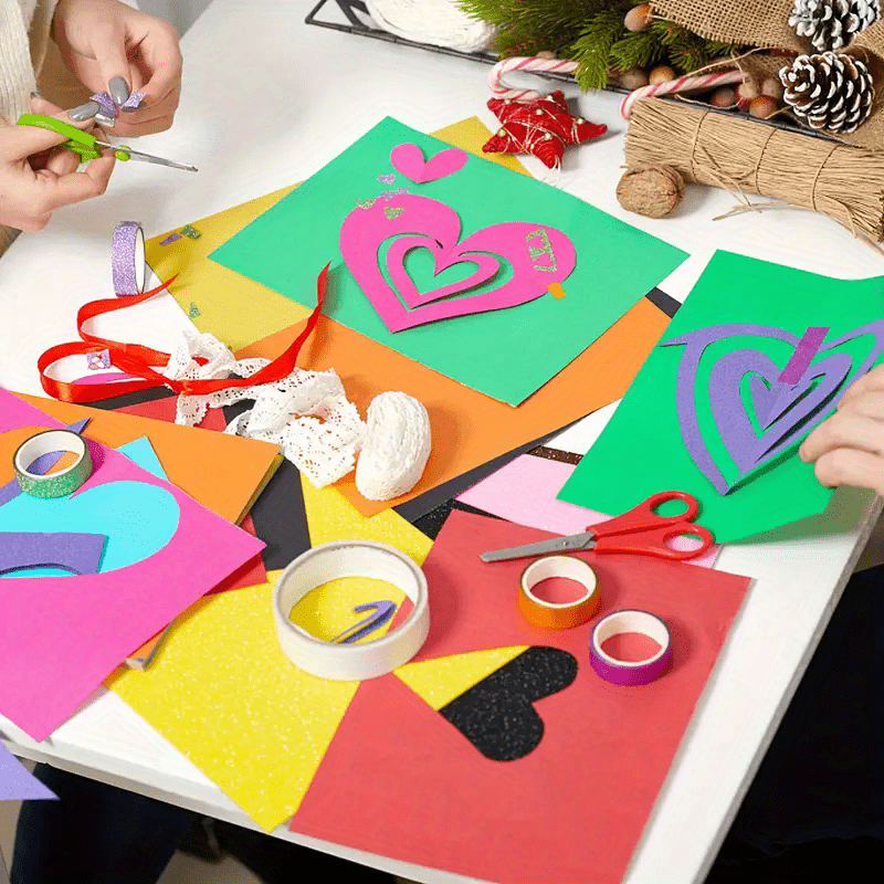 50   a4 çift taraflı  li kağıt - çok amaçlı 10 canlı   fotokopi kağıdı diy el  ları, origami,   projeleri, parti ve okul süslemeleri ayrıntılar 5