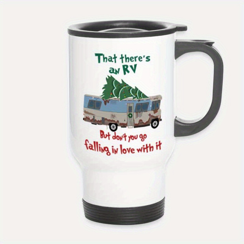 

Christmas Vacation 318669 Funny 400ml 14oz Driver Mug Stainless Steel Outer Travel Mugs