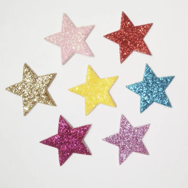 100pcs 2cm/0.79inch Appliques Scrapbooking Craft Card Making Crafts Ornament Additions Sewing Patches