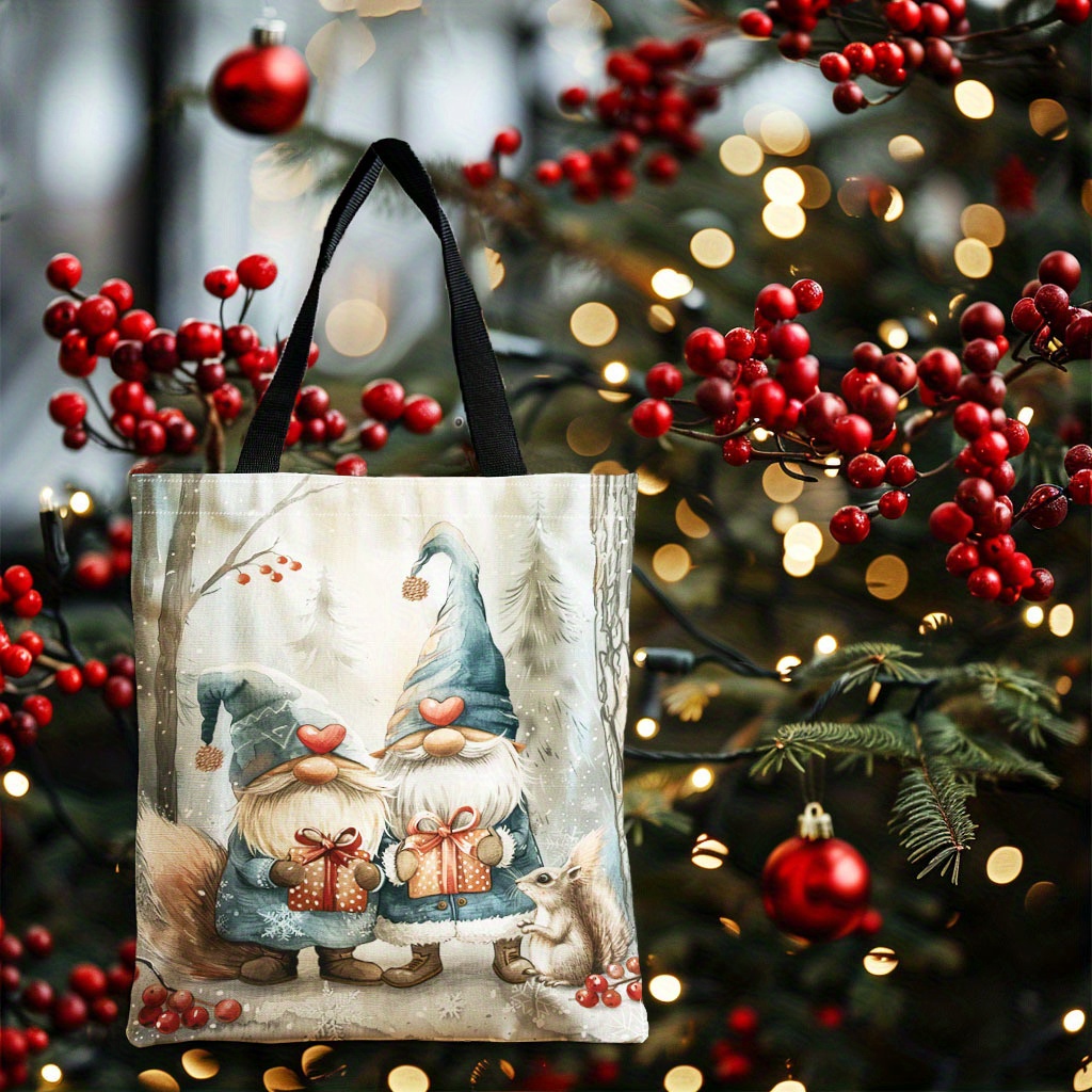 

Christmas Dwarf Tote Bag - Spacious & , For & Use