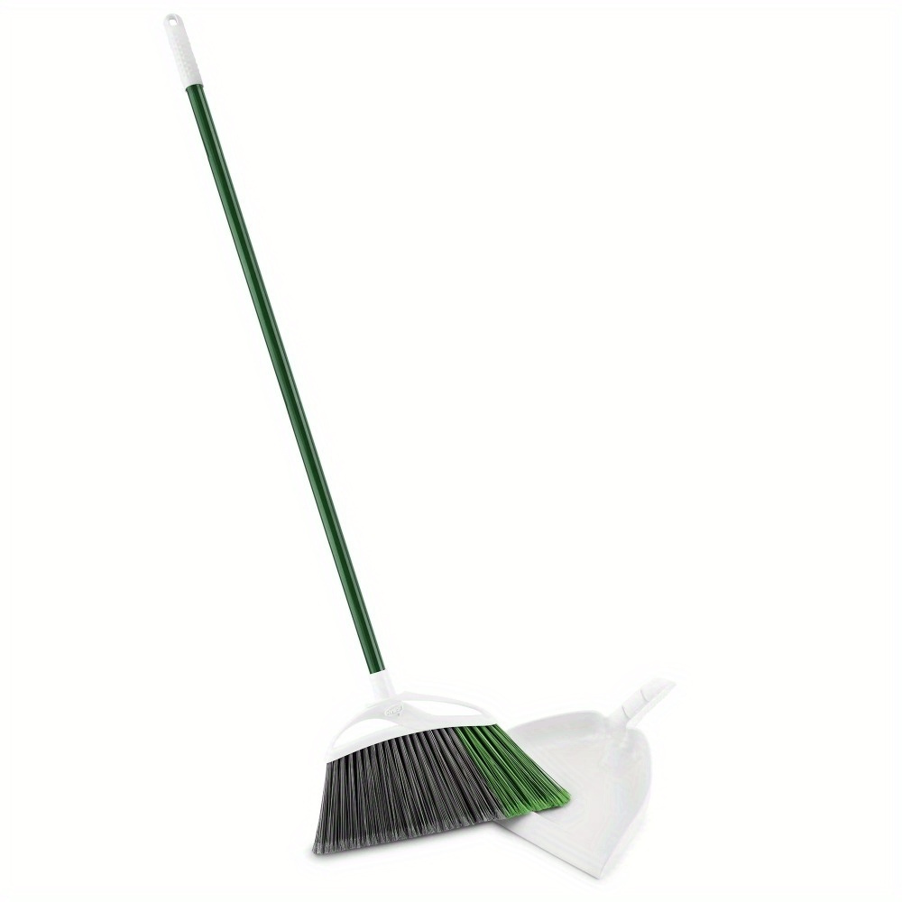 Extra Large Precision Angle Broom Dust Pan Green White Temu