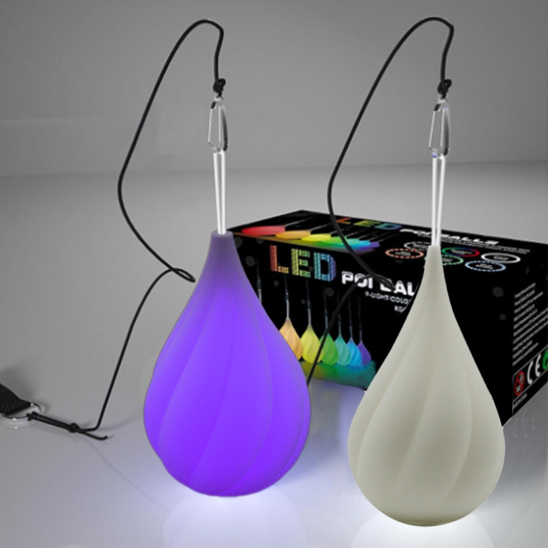 Led Glow Balls Rainbow Fade High Strobe Battery powered - Temu
