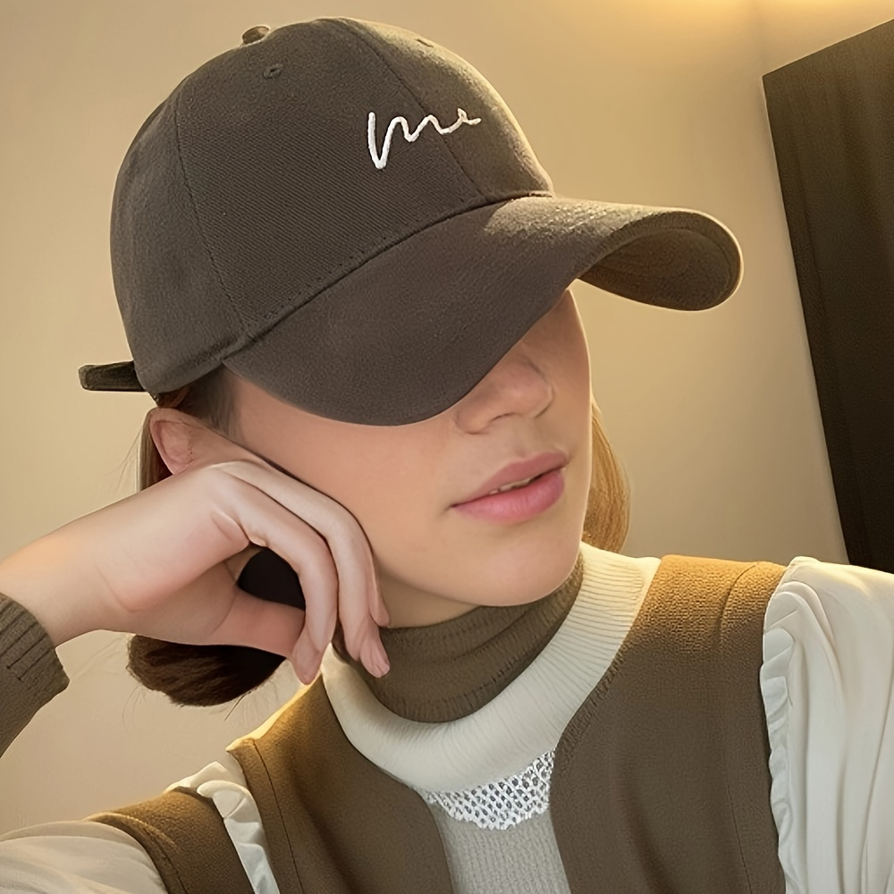 Chic Adjustable Baseball Cap Women Sun Protection Temu