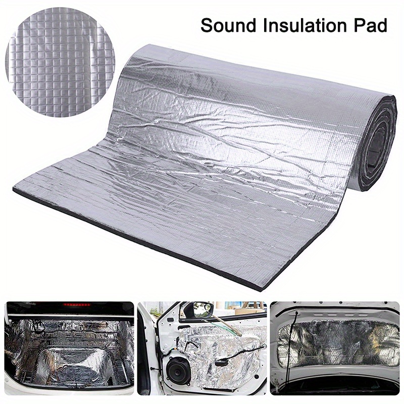 消音材 断熱マット ダンピングマット サウンドバリア 車用 10枚入り