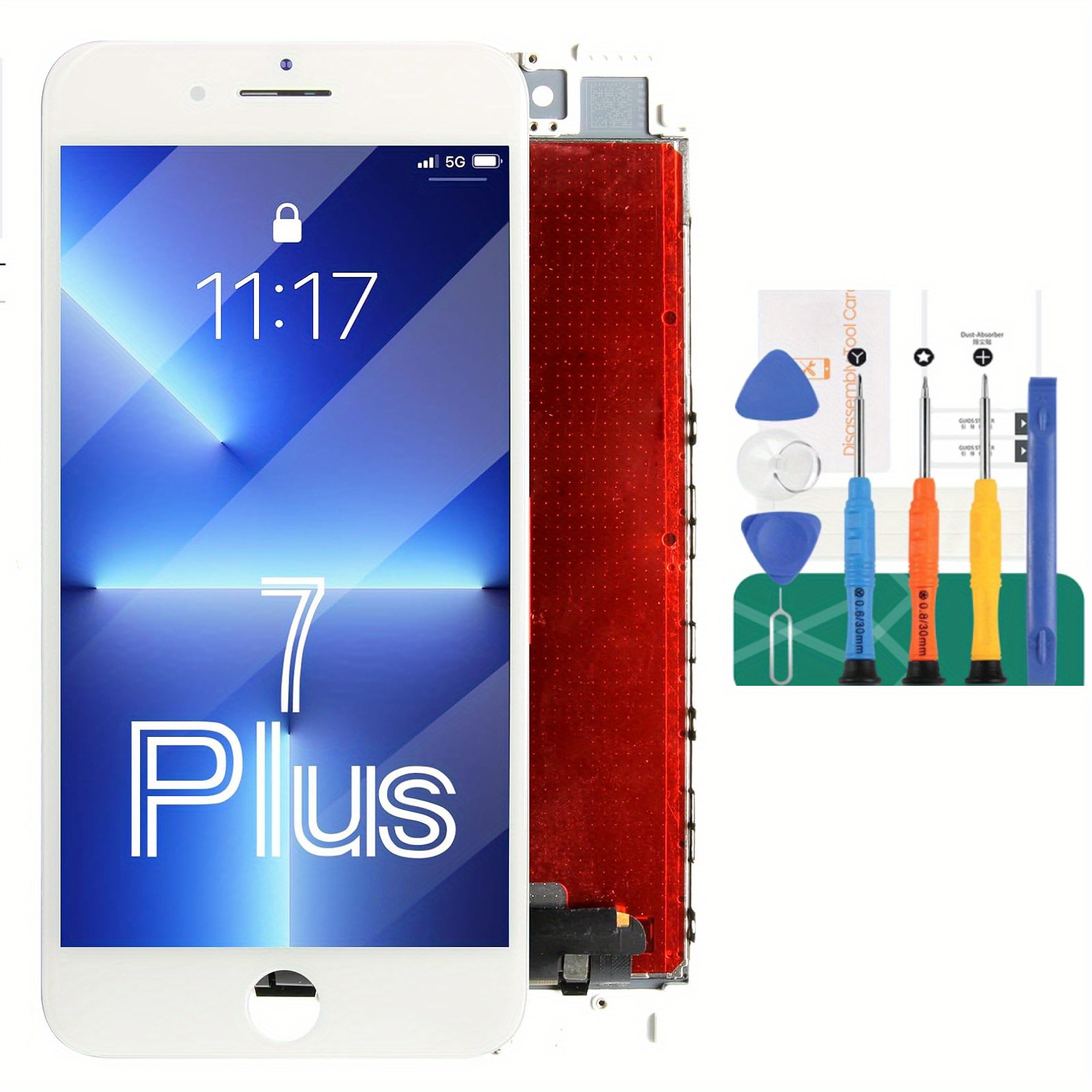 Kit Réparation écran IPhone 6S Plus - Verre + Outils Inclus - Noir
