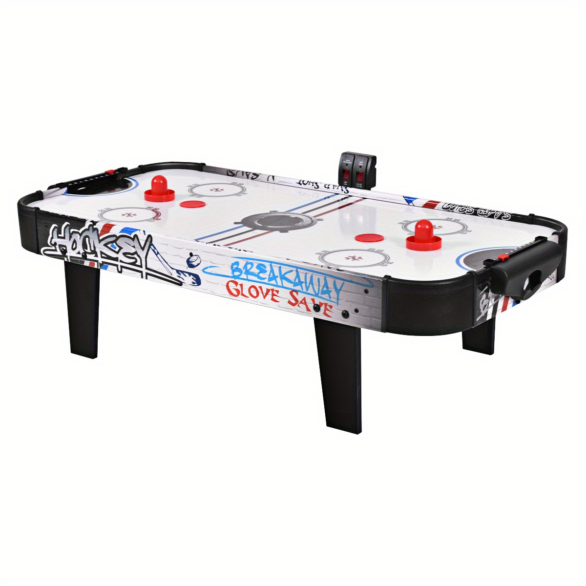 

42"air Powered Hockey Table Game Room Electronic Scoring 2 Pushers