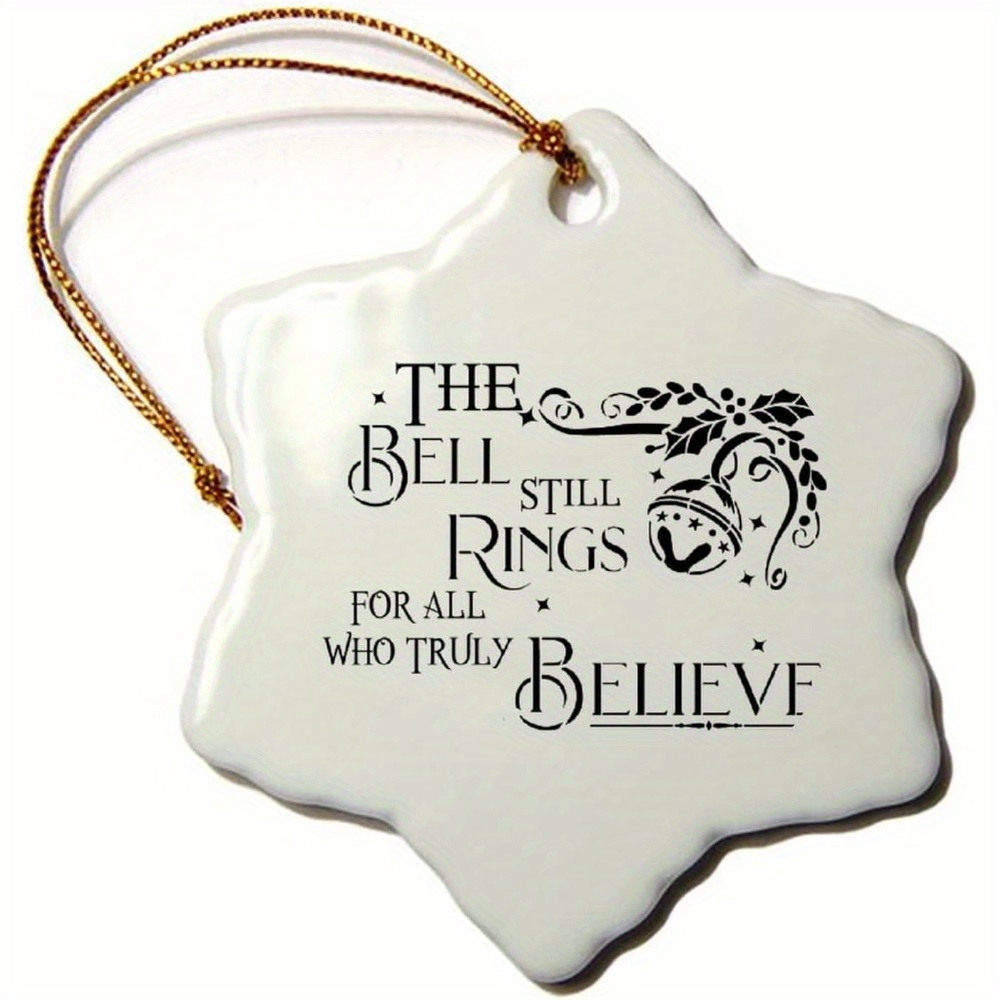 

3 Inch Christmas Ornaments Polar Christmas Ceramic Ornament Decorations Hanging Christmas Decorations Gift