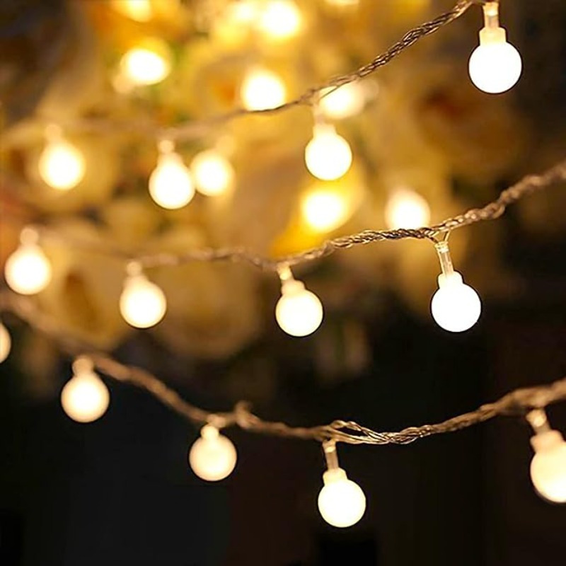 

Keve String Lights 33ft 70 Led, 8 Fairy Lights Plug In, Indoor/ Bedroom, Extendable Outdoor Decorative Lights For Christmas Decoration, Christmas Gift