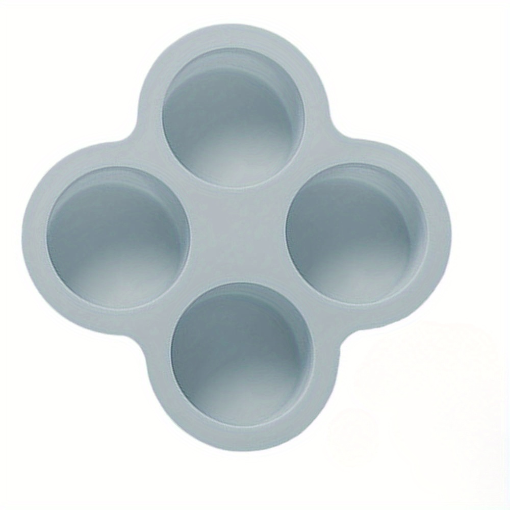 Image of Reusable Silicone Air Fryer Egg Mold, Air Fryer Baking Pan, Silicone Muffin Pans For Baking, Hamburger Bun Pan, Air Fryer Accessories, 4
