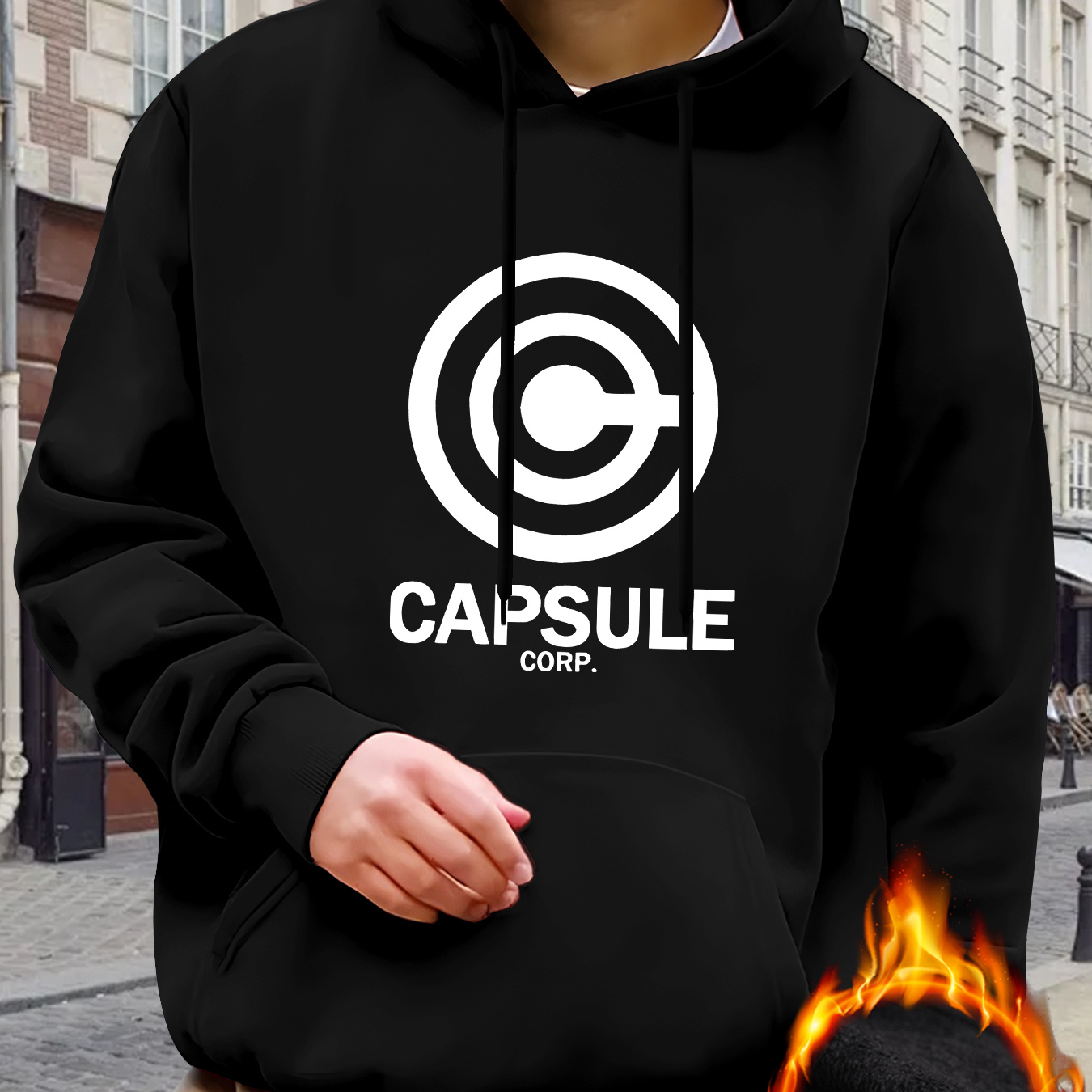 

CAPSULE Polyvalent Manches Longues Confortable Sweat À Capuche Décontracté Haut Pour Printemps Automne Vêtements Homme Vêtements Extérieurs