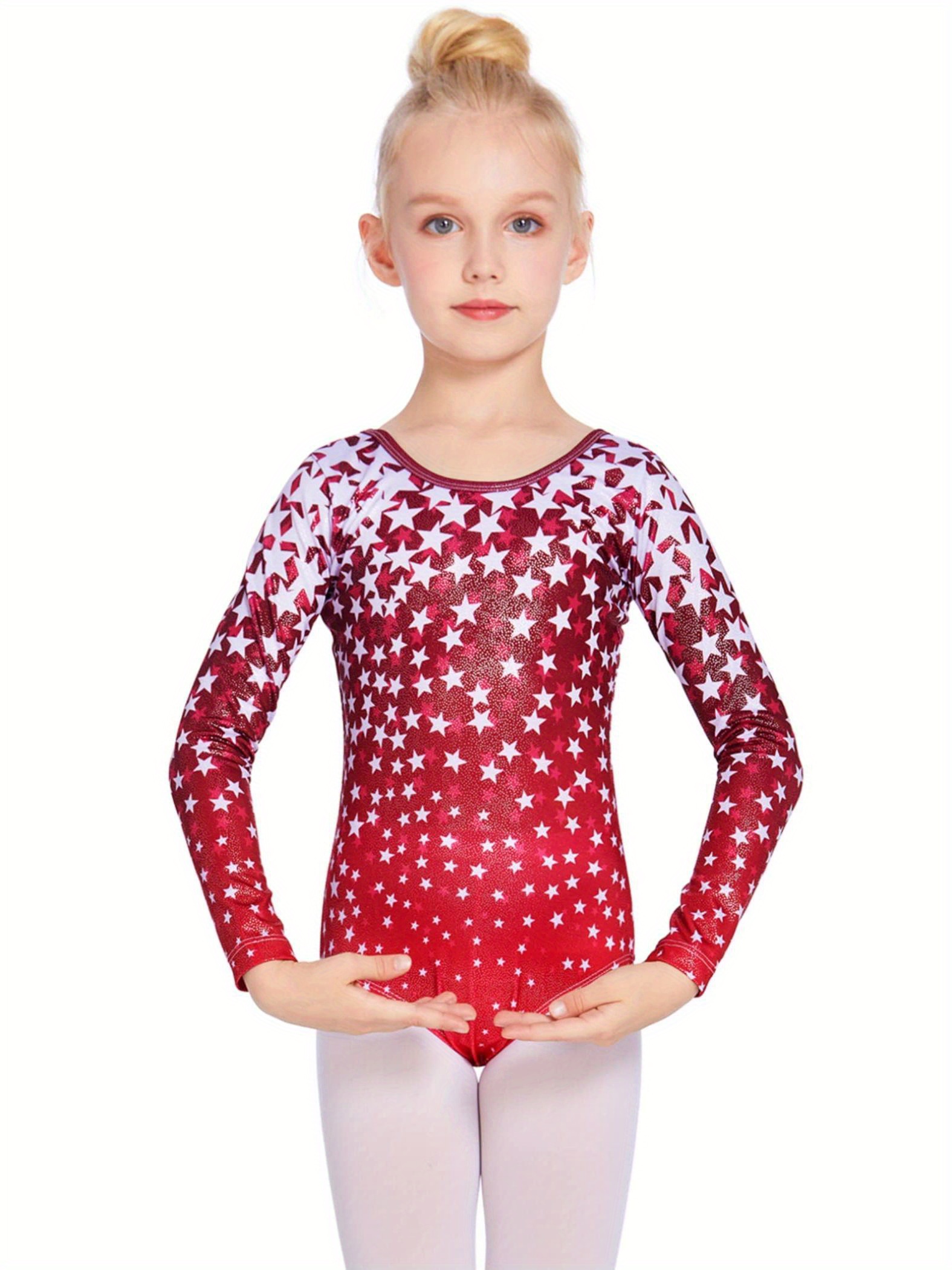 kids leotards gymnastics sold on Temu United States