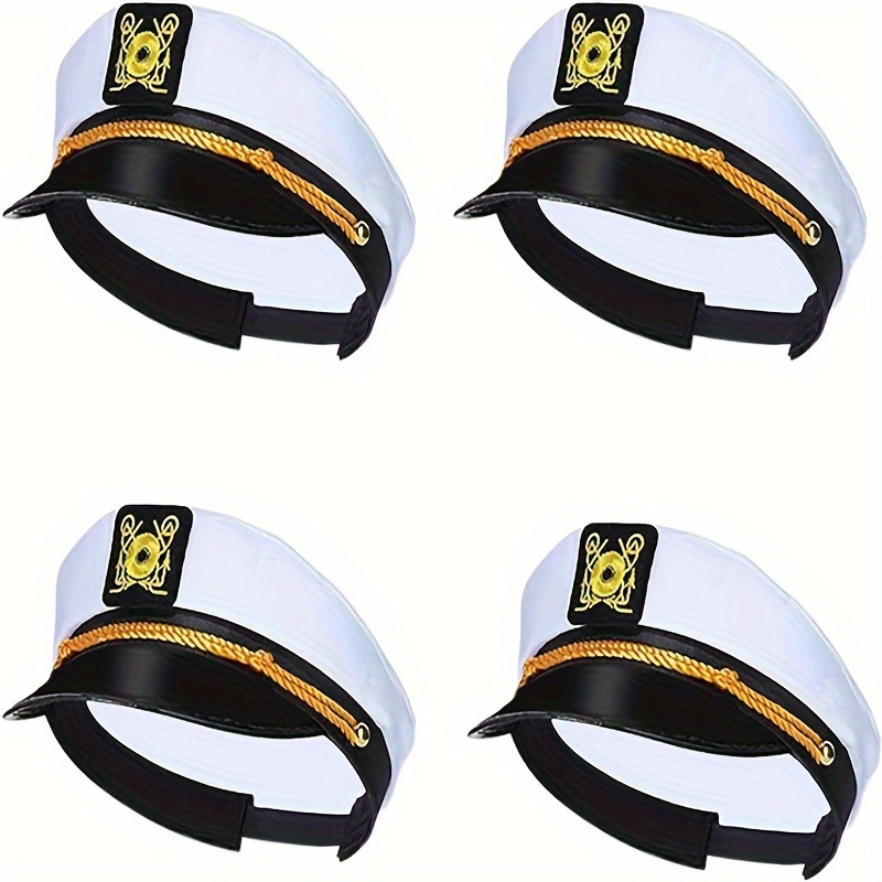 Adjustable Skipper Hat For Parties Aazon.co: BESTOYARD Captain Yacht ...