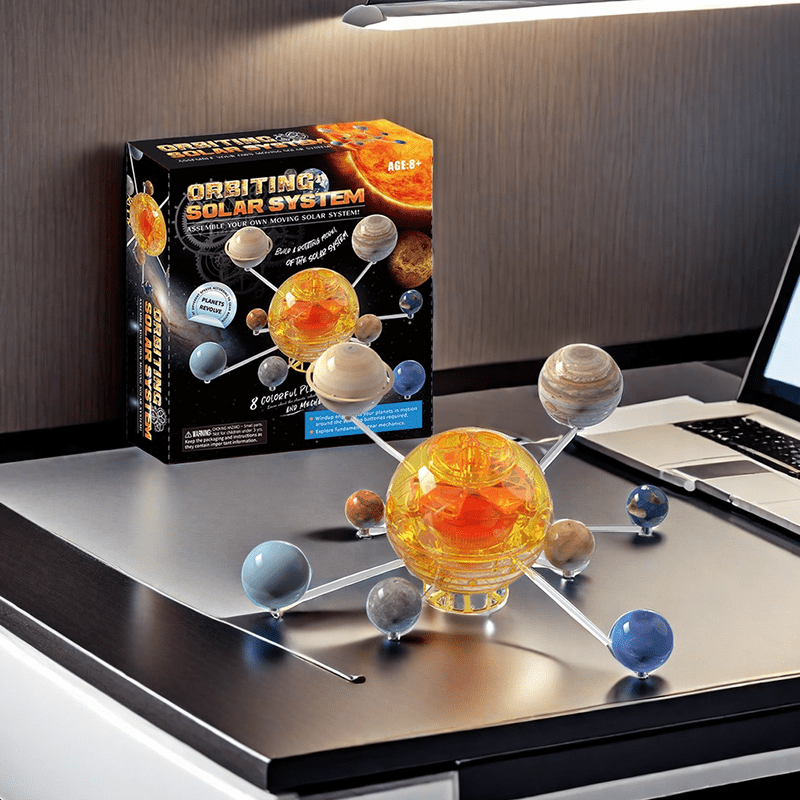 

Solar System Planetarium Model Kit - Educational Astronomy Science Experiment Diy Set For Kids 8+ - Includes 8 For Learning, School Projects & Christmas Gifts