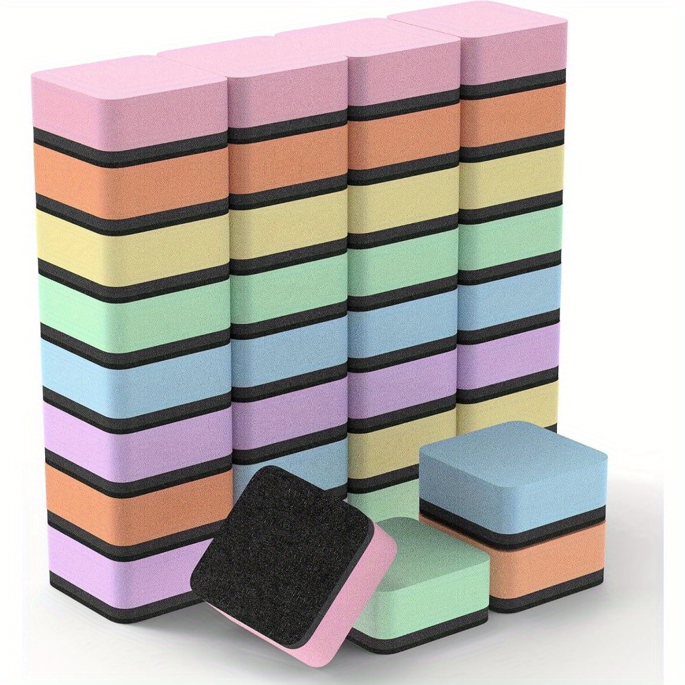 

36pcs Dry Erasers Set - Cleaning , Drying, And Long- For , , And Use - 2x2 ,