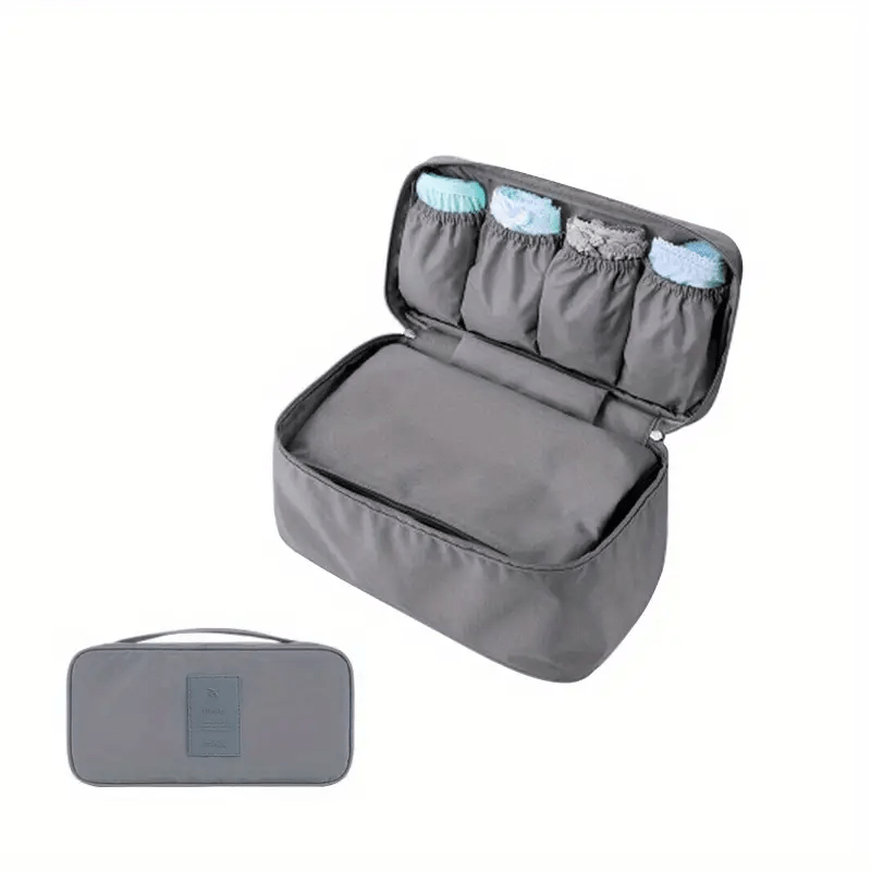 TEMU Sac de rangement multifonctionnel, sac à vêtements, trousse de Cosmétique, sac de sous-vêtements de voyage, sac de rangement portable de tri et