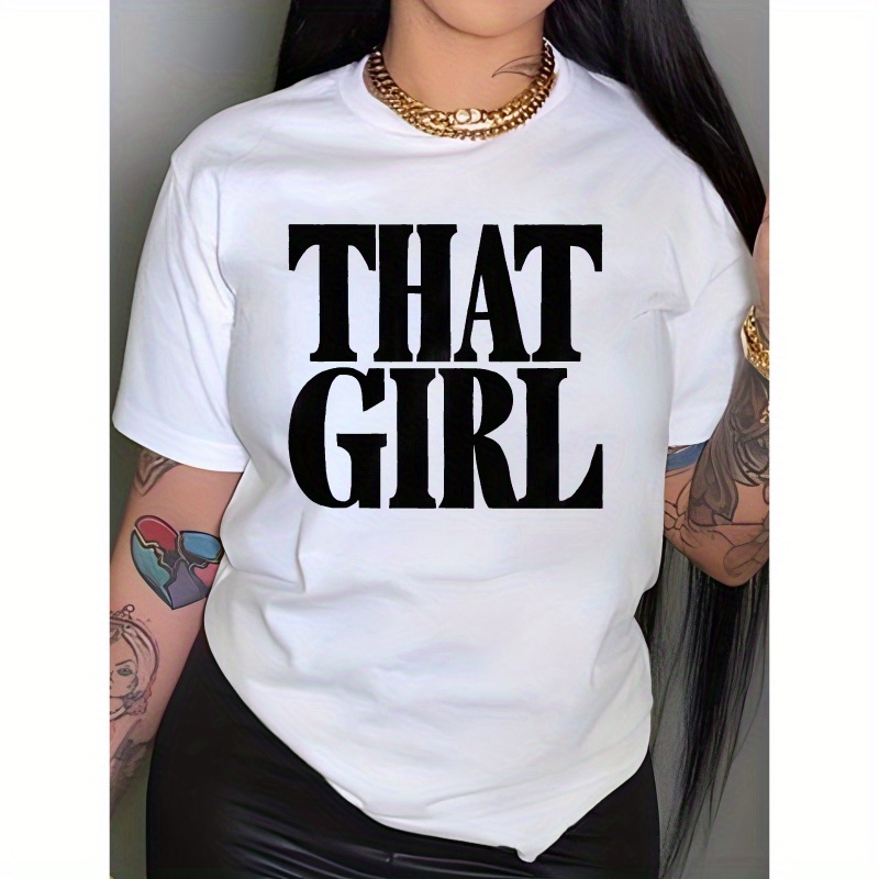 

Text That Girl Women's T-shirt