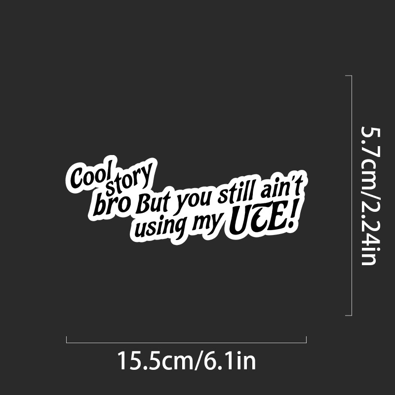 Funny Ute Sticker Waterproof Vinyl Graphics Car Moto Temu