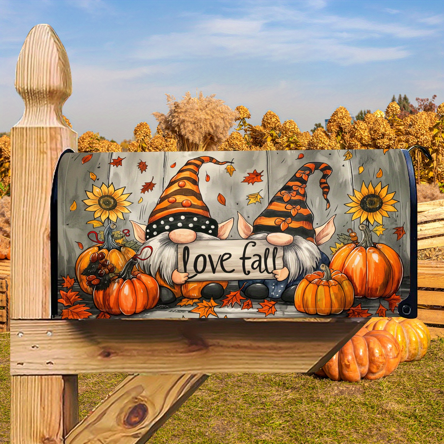 

Fall Gnomes & Pumpkins - For Halloween, & Christmas Decor