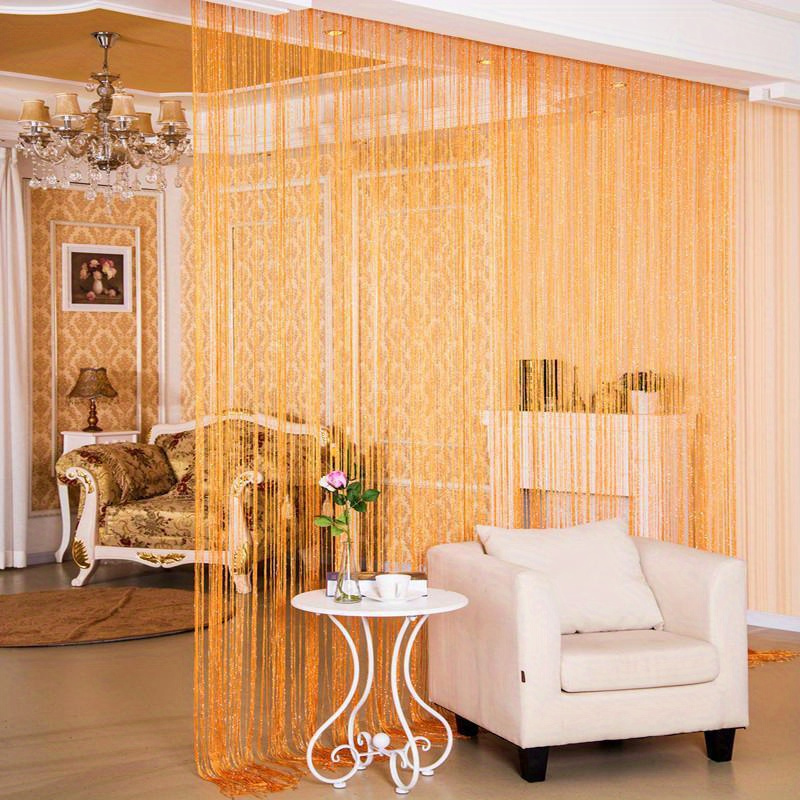 1pc beaded door curtain elegant window door divider pastel Temu