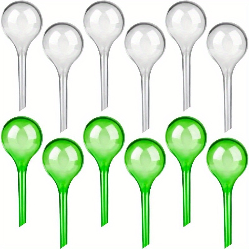 

6-piece Self-watering Globes For Potted Plants - 5.1" X 2" Pvc Plant Water Dispenser Balls, Ideal For Small To Large Plants