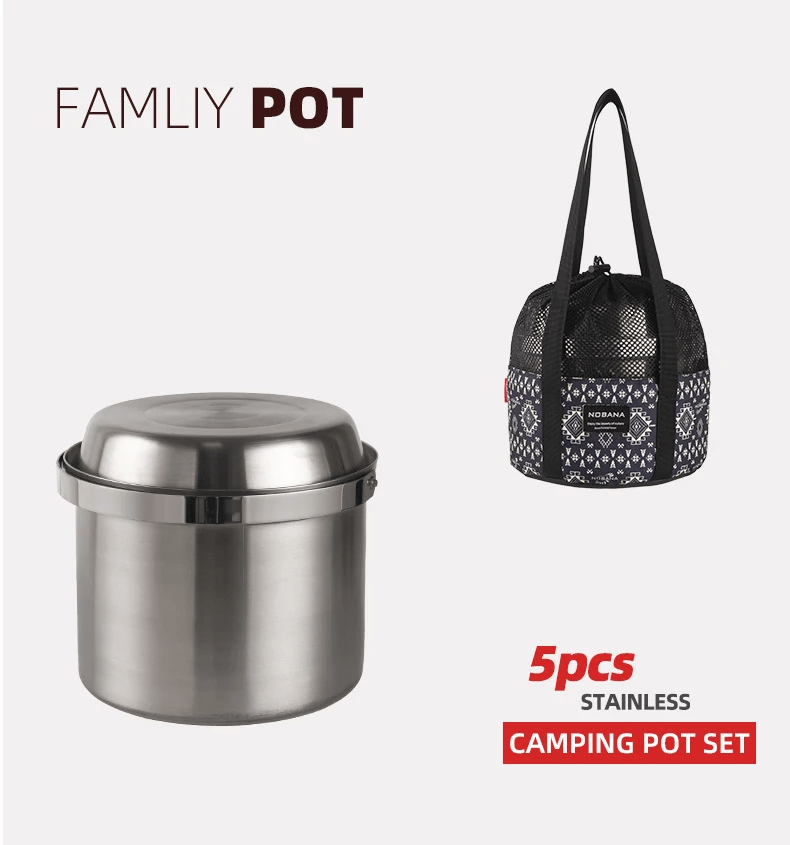 304 stainless steel pot set details 2