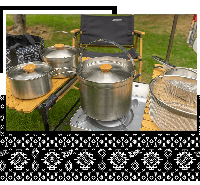 304 stainless steel pot set details 9