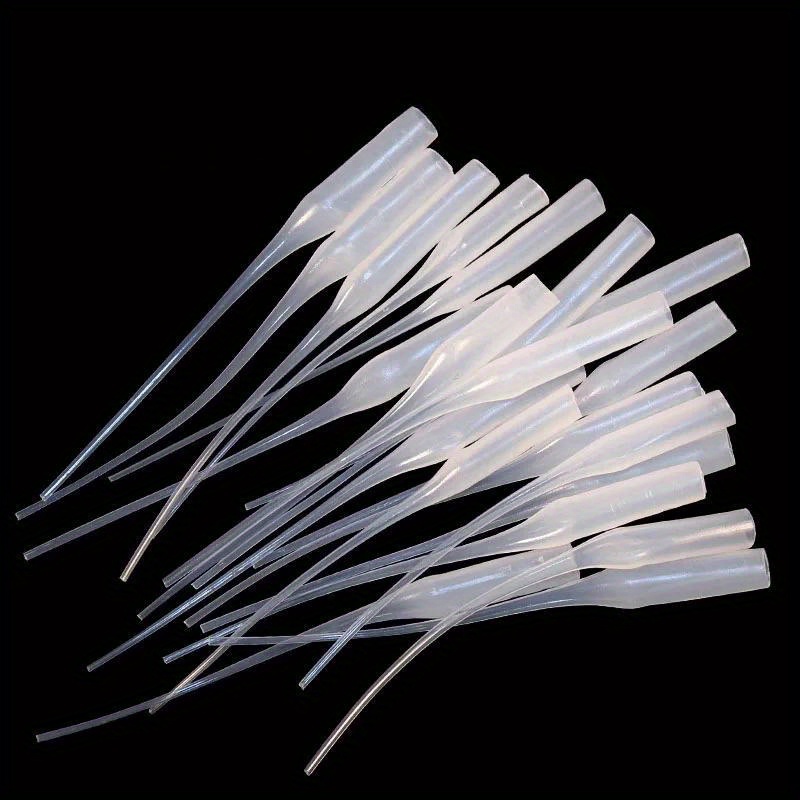 

100pcs 502 Super Glue Dropper Needle Tips, Universal Instant Adhesive Catheter Tubes, Unscented, Precision Application Tools & Accessories