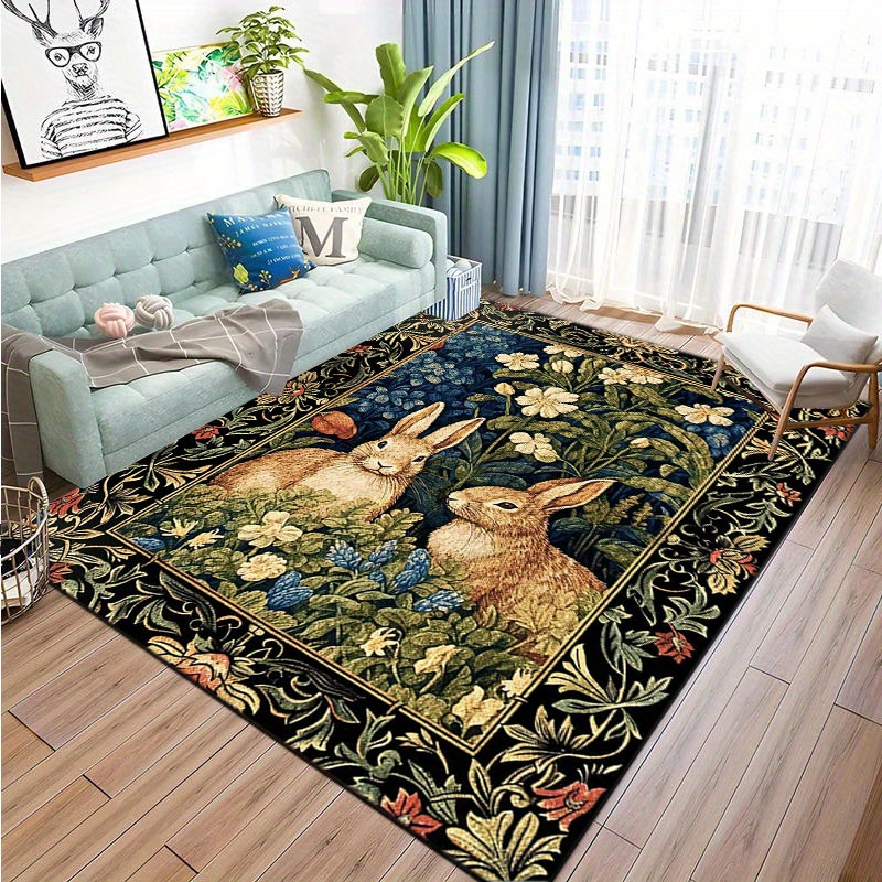 仏7” Bunny Rugs Be Thank Full / Big May BEL711 Upsetter /00080 Amazon.com: Bunny Rug & Home Decor - 5x7 Rug, Rabbit Rugs
