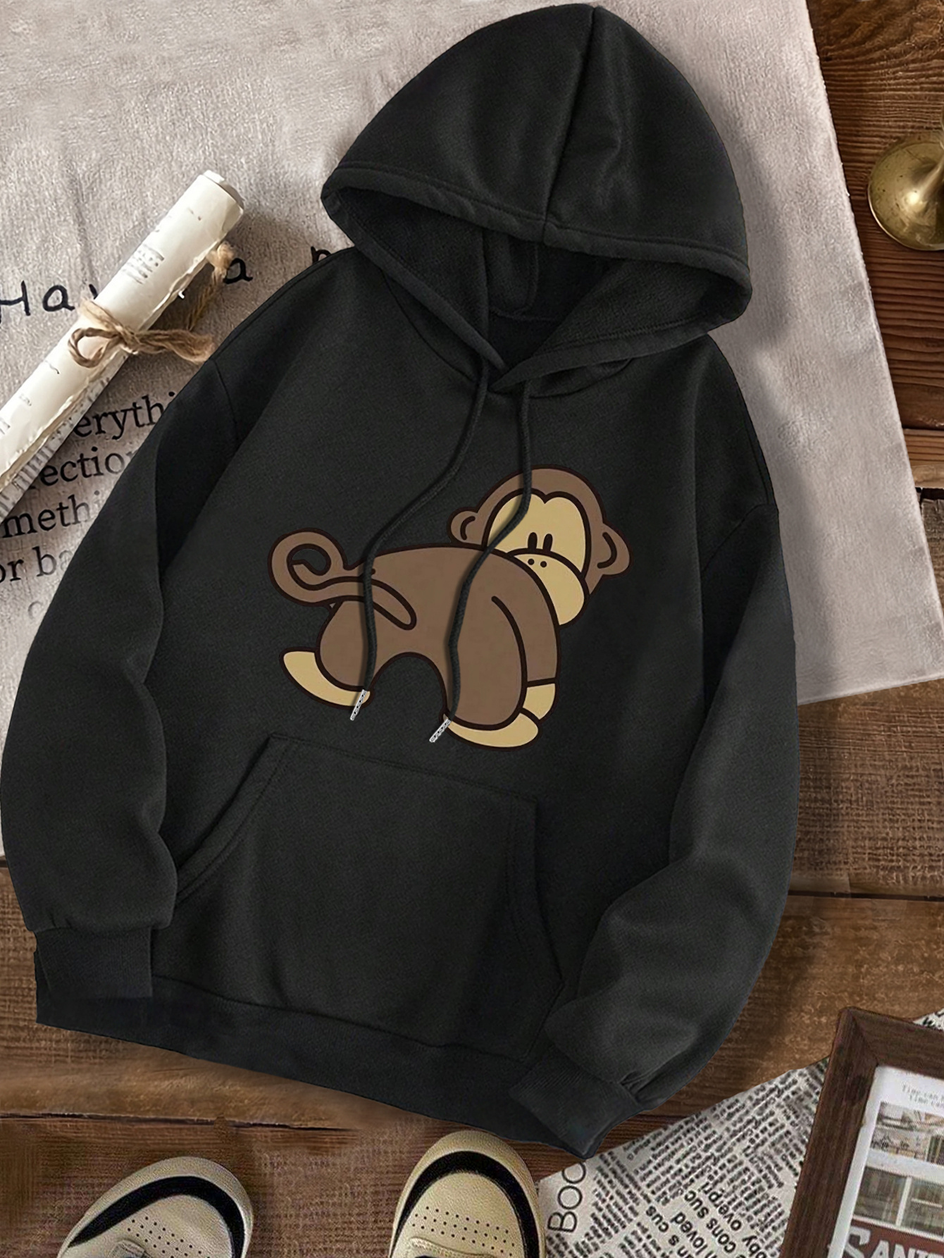 EXAMPLE X BRANDALISED MONKEYSIGN HOODIE（EXAMPLE X BRANDALISED  