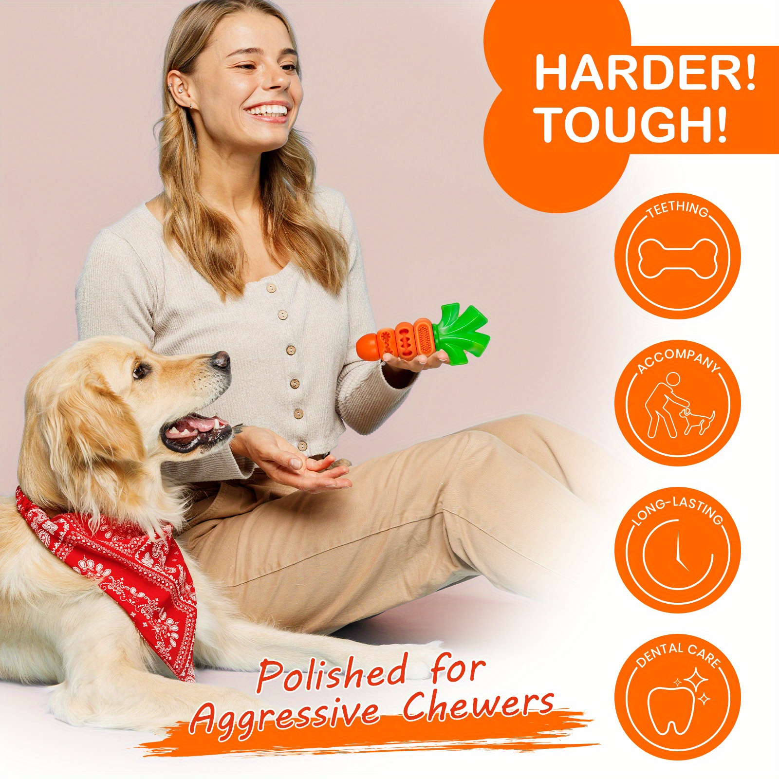 are nylon chew toys safe for dogs Bunny Durable Nylon Chew and Enrichment Toy – SwiftPaws