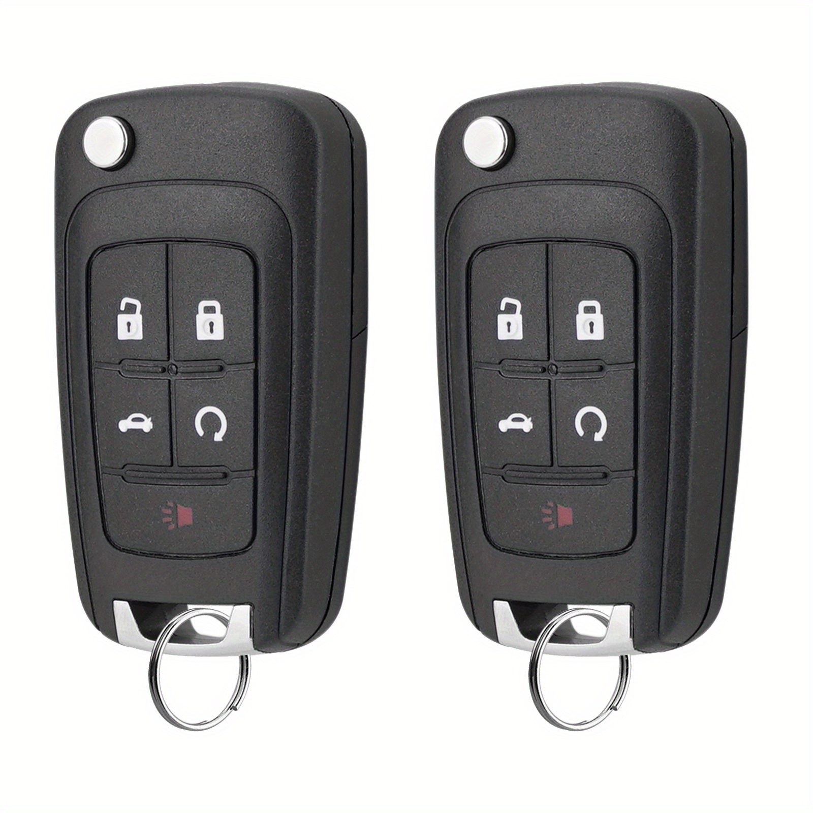 TEMU 2pcs Remote Car Key Fob For For Malibu For For For