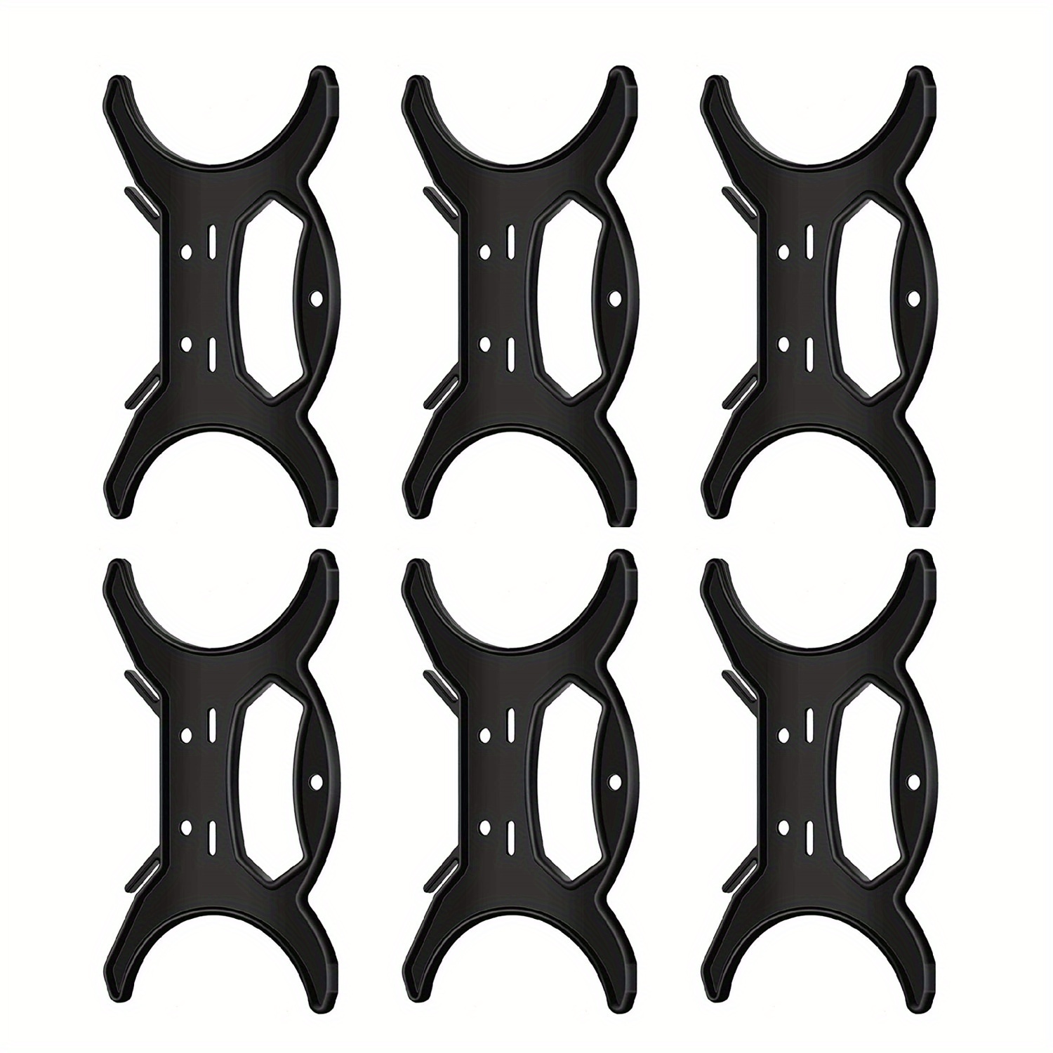 TEMU 6-pack Of Festive Christmas Light Cord Organizers: Storage Holders For Tree Lights, Extension Cords, And Garlands - 7mm Thick