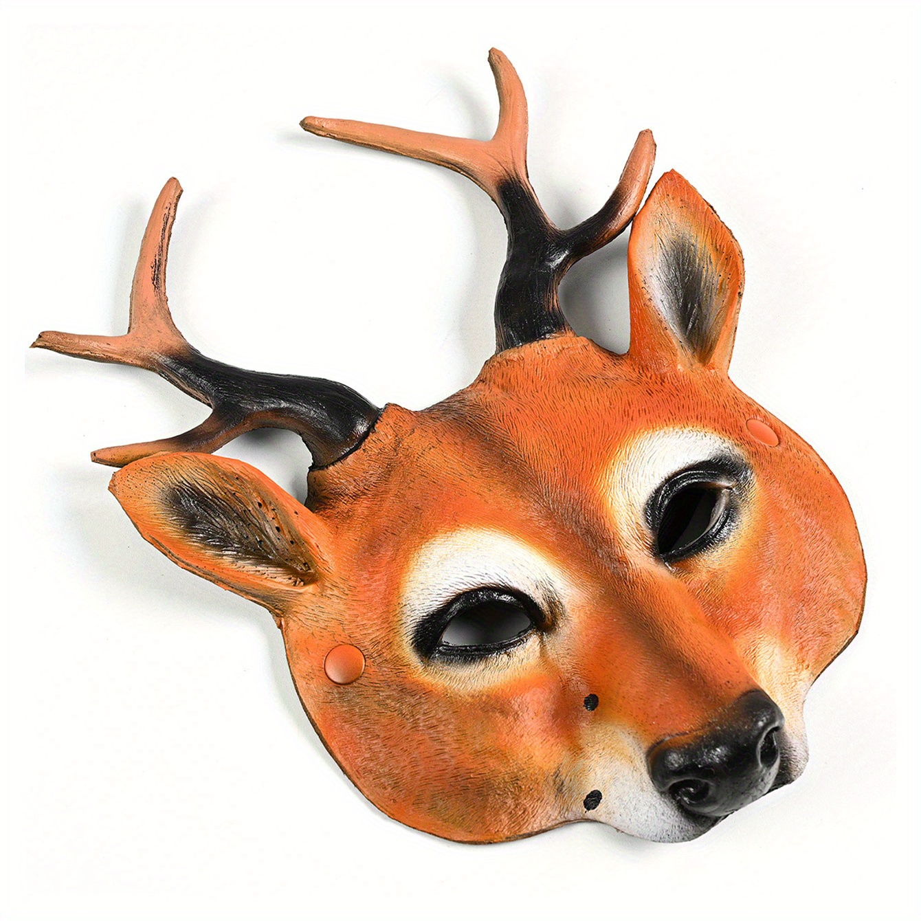 

1pc 34cm/ 13.38in Deer Cosplay Mask Funny Reindeer Mask Halloween Cosplay Mask Prop Animal Mask Costume Face Mask For Adult Party Supply