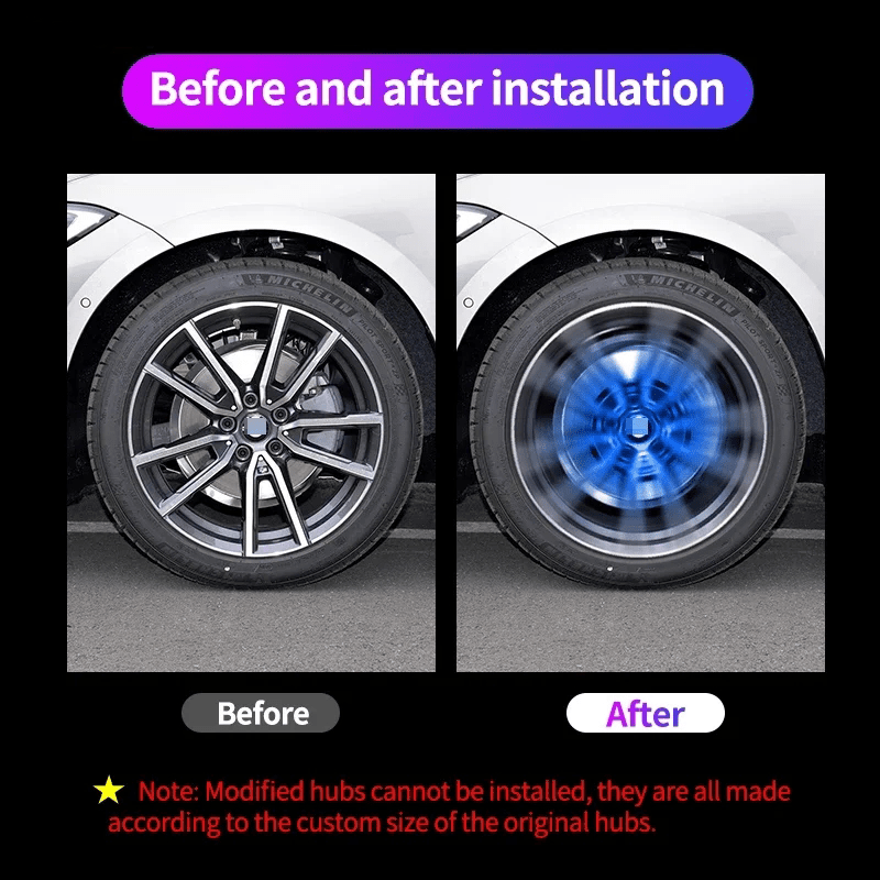 Led Hub Cap Lights Cls Temu