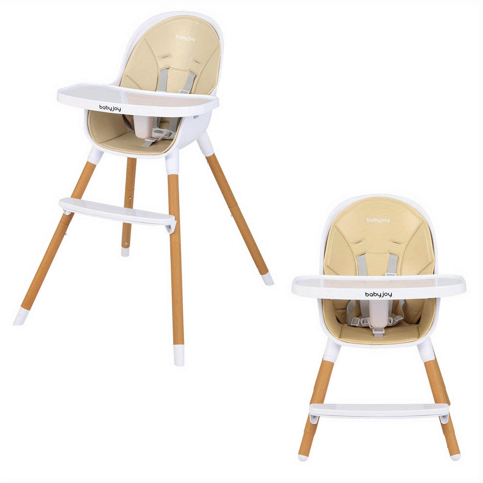 Cochildor Baby High Chair 2 In 1 Adjustable High Chair Temu Canada