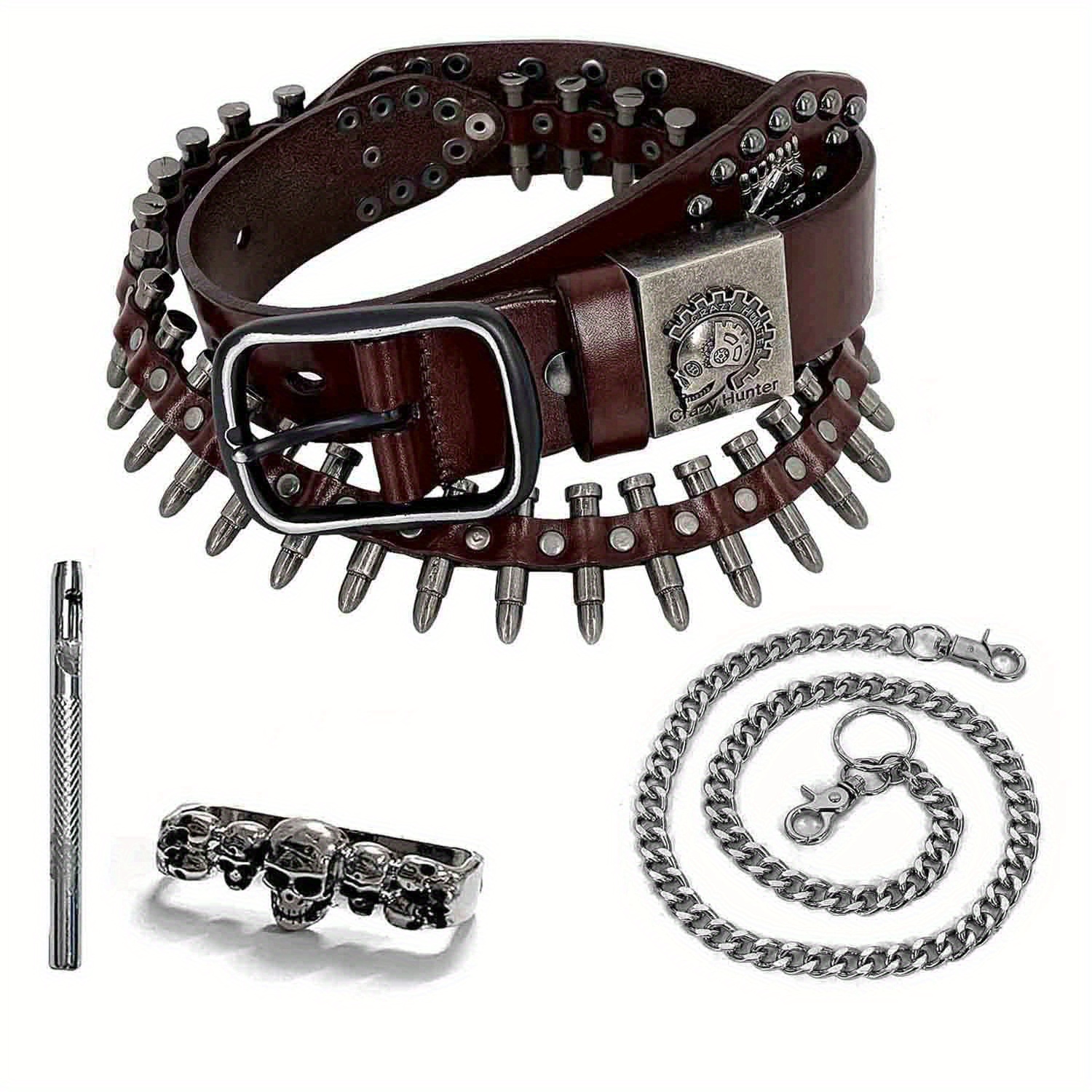 bullet studded belt