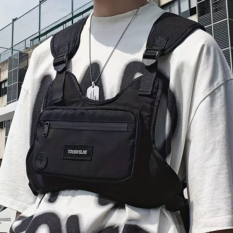 

Chest Bag Men's Hip-hop Streetwear Large-capacity Waist Bag Unisex