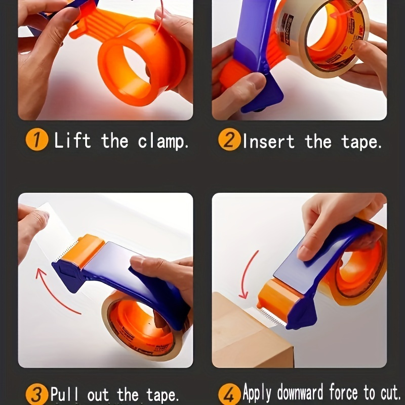 

Ergonomic Portable Packing Tape Dispenser - Lightweight, Heavy-duty Handheld Sealing Tool With -handed Dispense For Shipping & Moving, Ideal For , , And Contractors, Packing Tape For Shipping