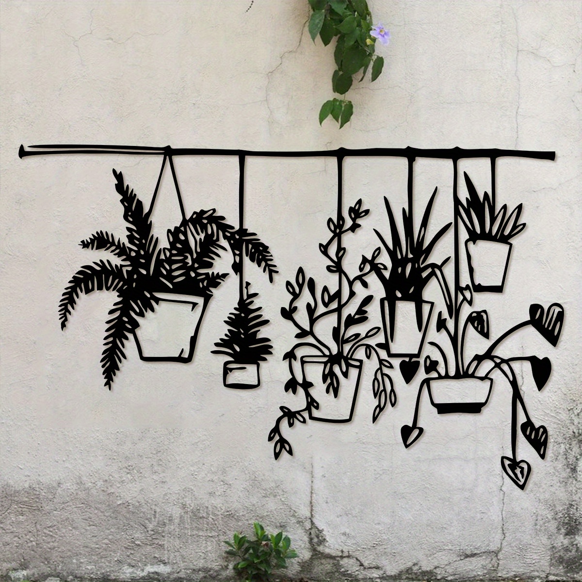 

Art de de Fleurs en - & la Décoration de , Cadeau les Amateurs de Fleurs, Pas d'Électricité , à Accrocher