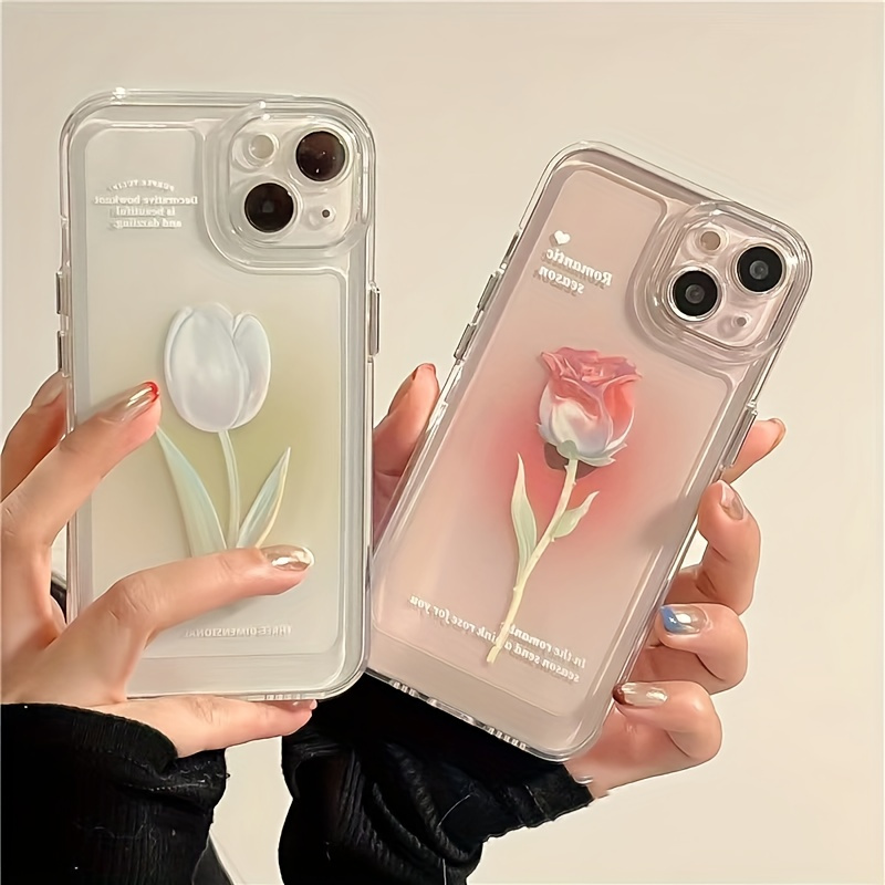 

2pcs Coque de Téléphone Portable avec Adaptée pour iPhone 14 13 Pro 12 11 X 8 7, Coque de Protection Souple pour Pâques, Noël, Petite , Ami, Cadeau, Coque de Téléphone Portable pour Couple