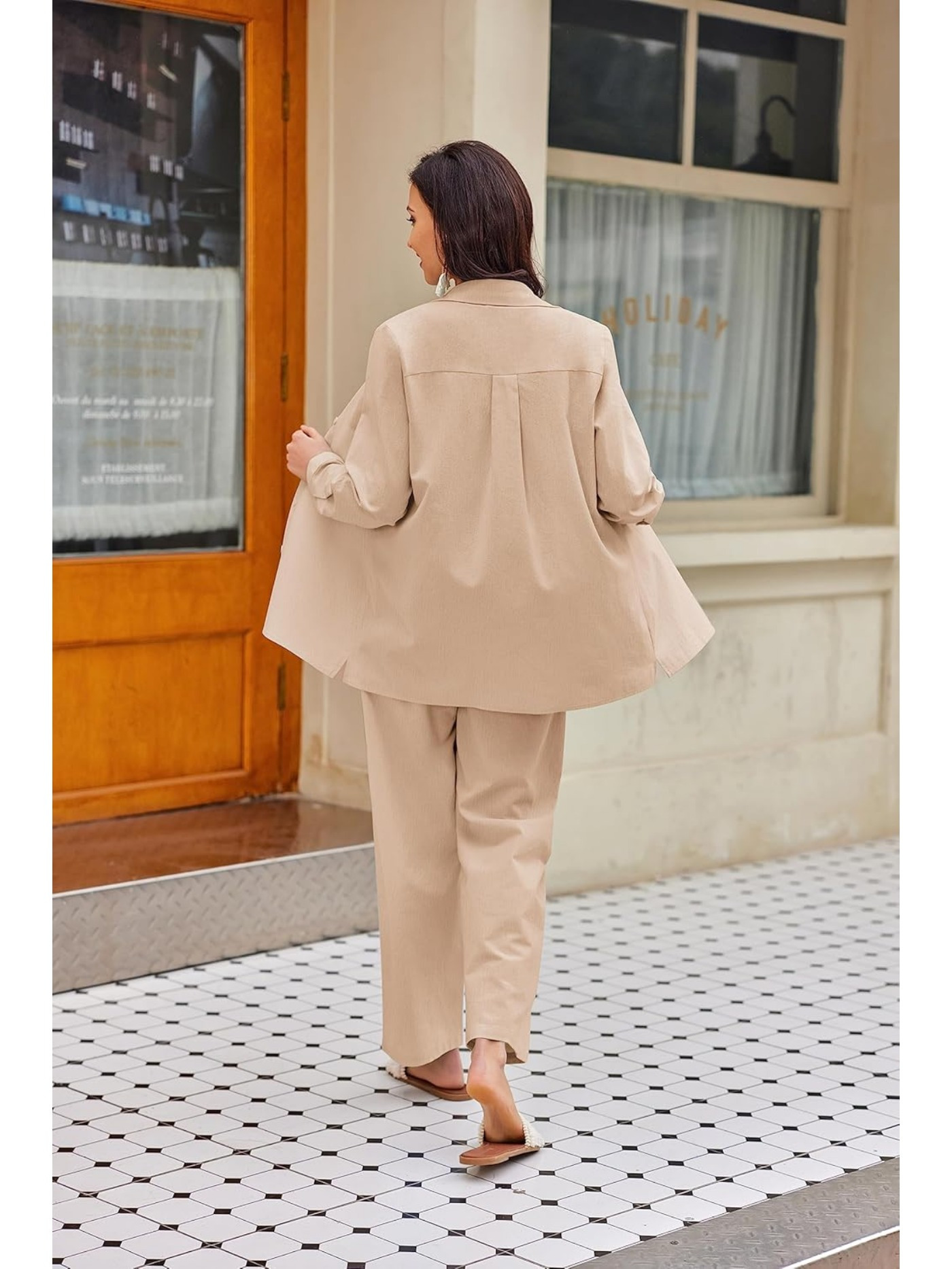 Linen suit / Women linen suit / Linen trousers / sale Linen pants / Linen shirt / Summer linen suit