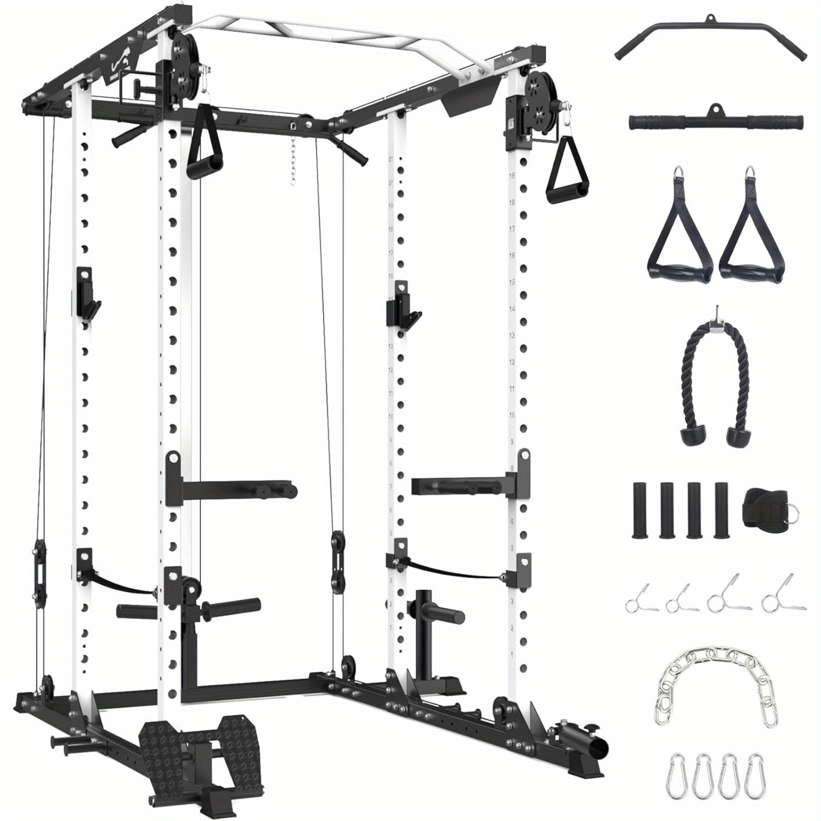 Gym Equipment Fitness Reality Cable Crossover 2000 Rack With Cable