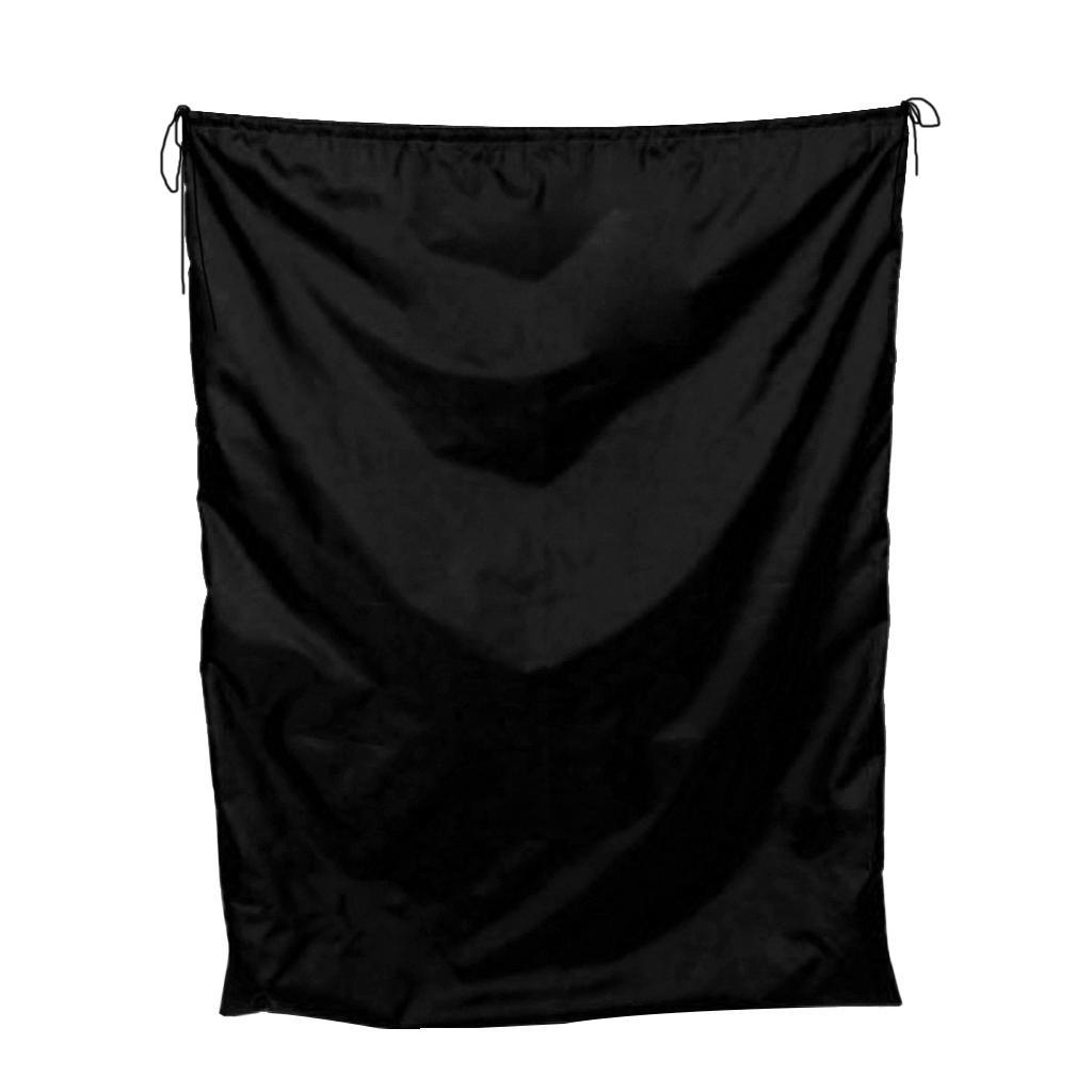 Large Capacity Drawstring Bag - 110cm X 140cm - Black - Storage Bag - Nylon Material
