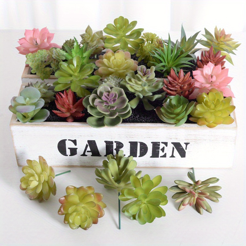 10pcs artificial succulents plants unpotted faux - Temu