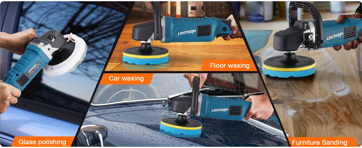 buffer polisher 1800w 6 inch 7 inch rotary buffer polisher 750 3100rpm car buffers and polishers with 6 variable for furniture floor details 3