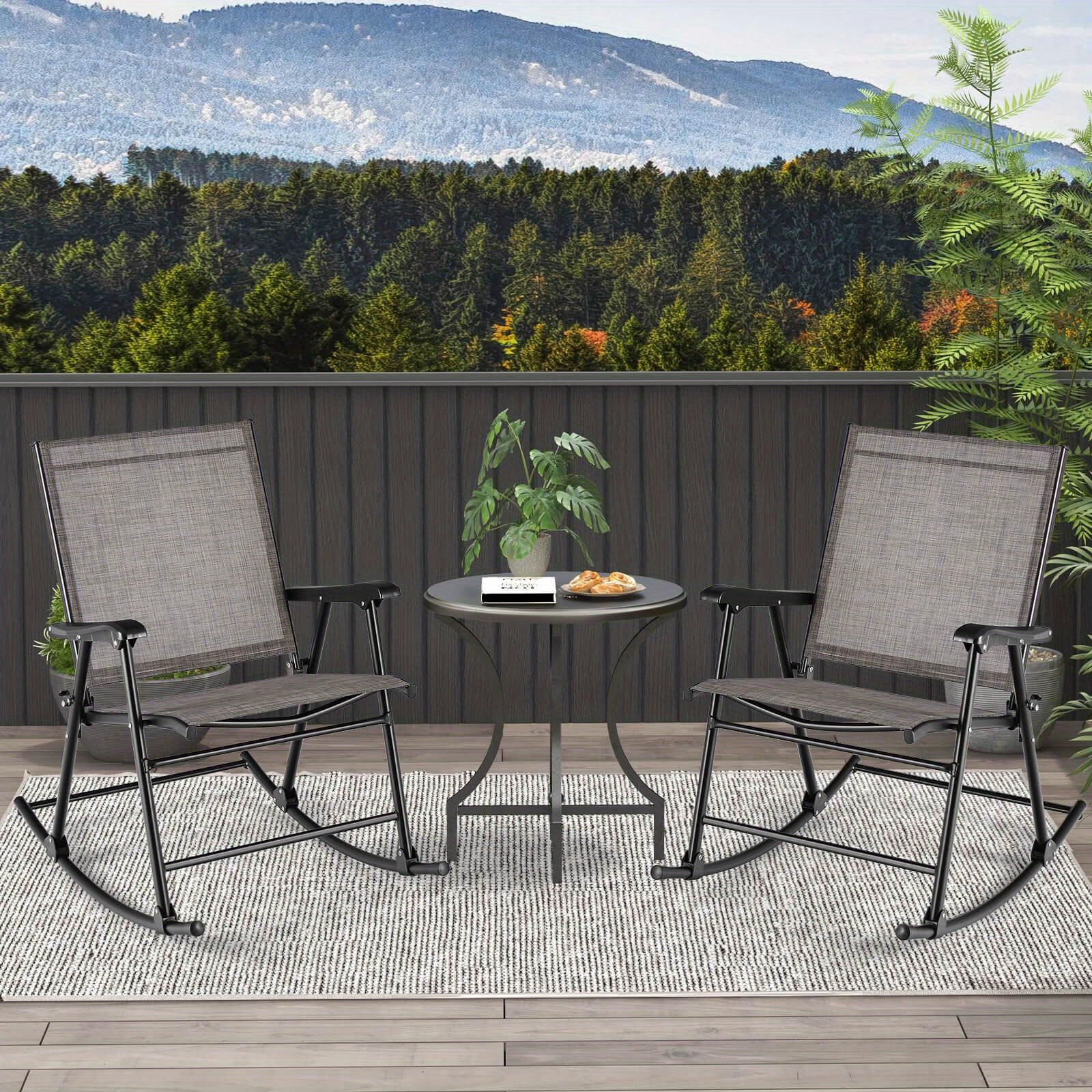 outdoor patio furniture rocking chair
